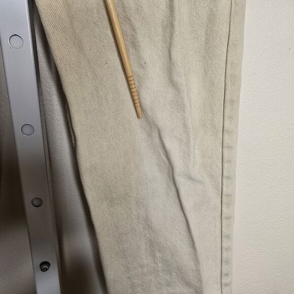 Vintage Levi's Orange Tab 550 Relaxed Fit Student W27 L28 Tan Jeans *Flaw - Picture 8 of 16